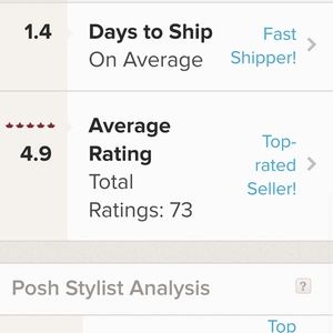 Fast Shipper / 4.9 Rating